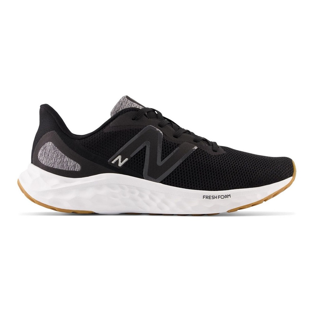 New Balance Black Mesh Fresh Foam Trainer with Gum Outsole - Picture 2 of 11